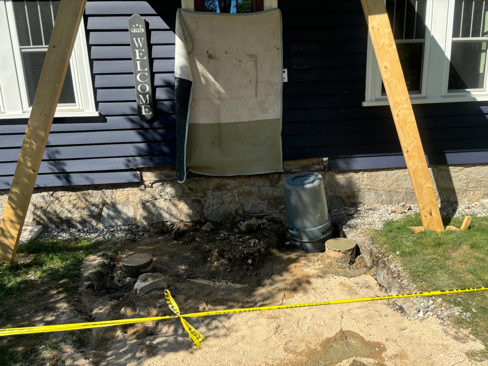 finished front porch project