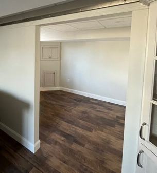 Basement remodel with cleaner usable living space