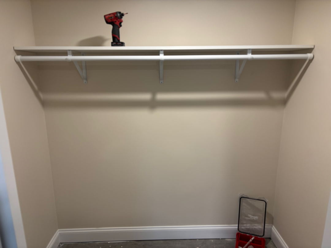 Basement remodel creating cleaner usable living space