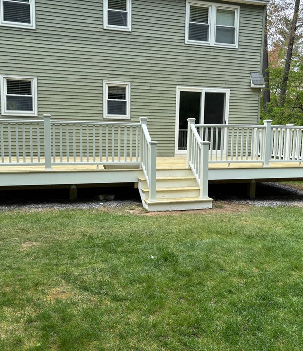 Pool deck construction and repair project